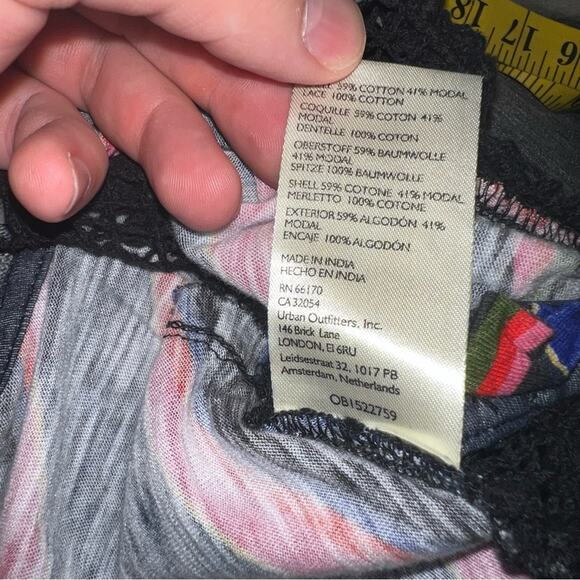 Free People Aruba Crochet Multicolor Striped Crop Top - Picture 6 of 6